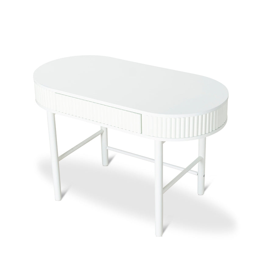 1.2m Console Table - Warm White - View 4