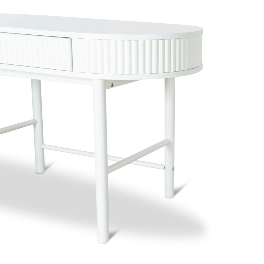 1.2m Console Table - Warm White - View 5