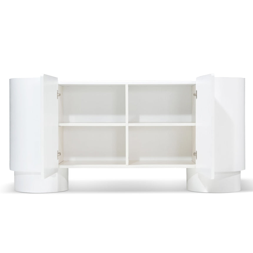 1.7m Sideboard Unit - White Oak - View 7