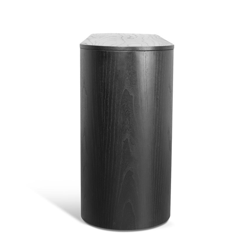 1.68m Sideboard - Full Black - View 5