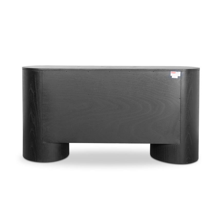 1.68m Sideboard - Full Black - View 4