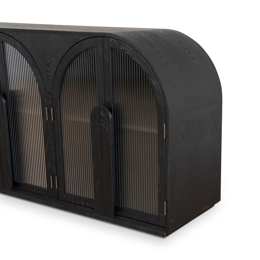 2m Sideboard - Full Black - View 7
