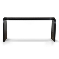 1.7M Console Table | Textured Espresso Black | Myka Home