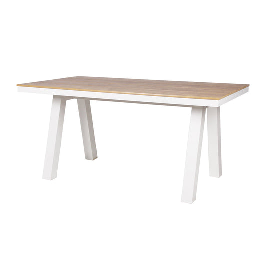 CDT10304-ID 1.8m Sand White Outdoor Dining Table - Natural