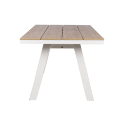 CDT10304-ID 1.8m Sand White Outdoor Dining Table - Natural