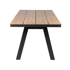 CDT10305-ID 1.8m Charcoal Outdoor Dining Table - Natural