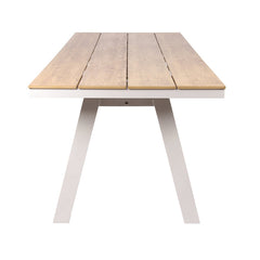 CDT10306-ID 2.3m Sand White Outdoor Dining Table - Natural