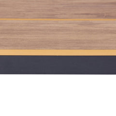 CDT10307-ID 2.3m Charcoal Outdoor Dining Table - Natural
