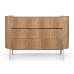 120cm Chest of Drawers | Natural | Myka Home