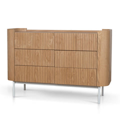 120cm Chest of Drawers | Natural | Myka Home