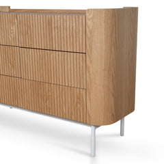 120cm Chest of Drawers | Natural | Myka Home
