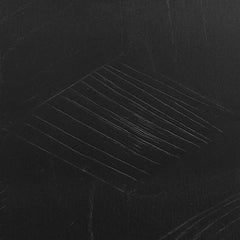 Ex Display - CDT10400-NI 3m Oak Dining Table - Black