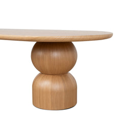 2.8m Dining Table | Natural | Myka Home