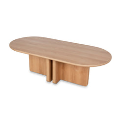 240cm Dining Table | Natural Oak | Myka Home
