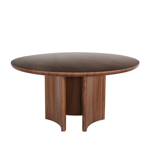 1.5M Round Dining Table | Walnut | Myka Home