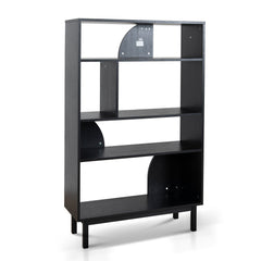 160cm (H) Book Shelf | Full Black | Myka Home