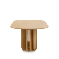 2.8m Oval Dining Table | Natural | Myka Home
