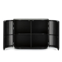 95cm Sideboard Unit | Black Stain | Myka Home