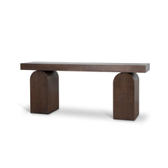 1.9m New Elm Console Table | Walnut | Myka Home