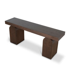 1.9m New Elm Console Table | Walnut | Myka Home