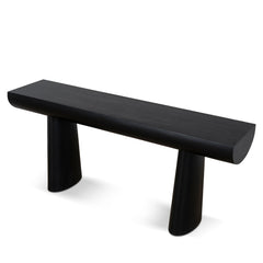 180cm Elm Console Table | Full Black | Myka Home