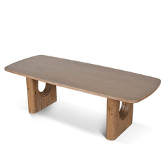 240cm Elm Dining Table | Natural | Myka Home