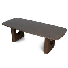 240cm Elm Dining Table | Walnut | Myka Home