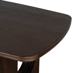 180cm Elm Dining Table | Walnut | Myka Home