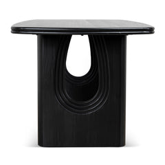 1.8M Elm Dining Table | Full Black | Myka Home