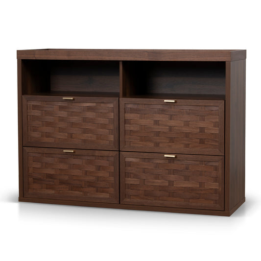 120cm Buffet Unit | Walnut | Myka Home