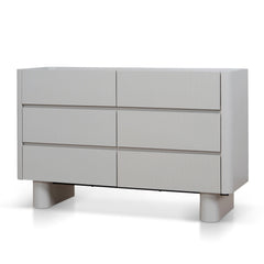 120cm Chest of Drawer | Warm Grey | Myka Home