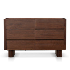 120cm Chest of Drawer | Walnut | Myka Home