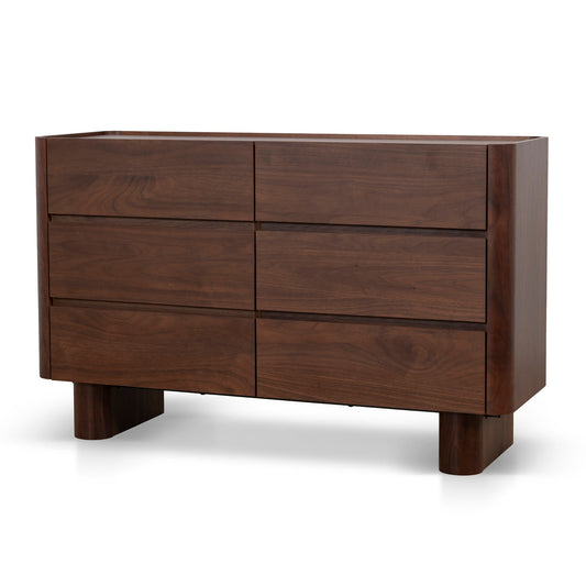 120cm Chest of Drawer | Walnut | Myka Home