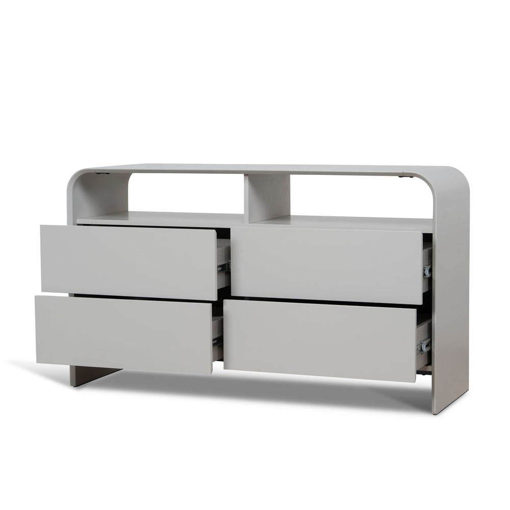 120cm Buffet Unit | Warm Grey | Myka Home - View 3