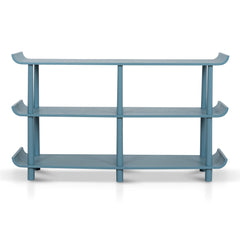 Wooden Shelving Unit | Light Blue | Myka Home