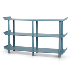 Wooden Shelving Unit | Light Blue | Myka Home