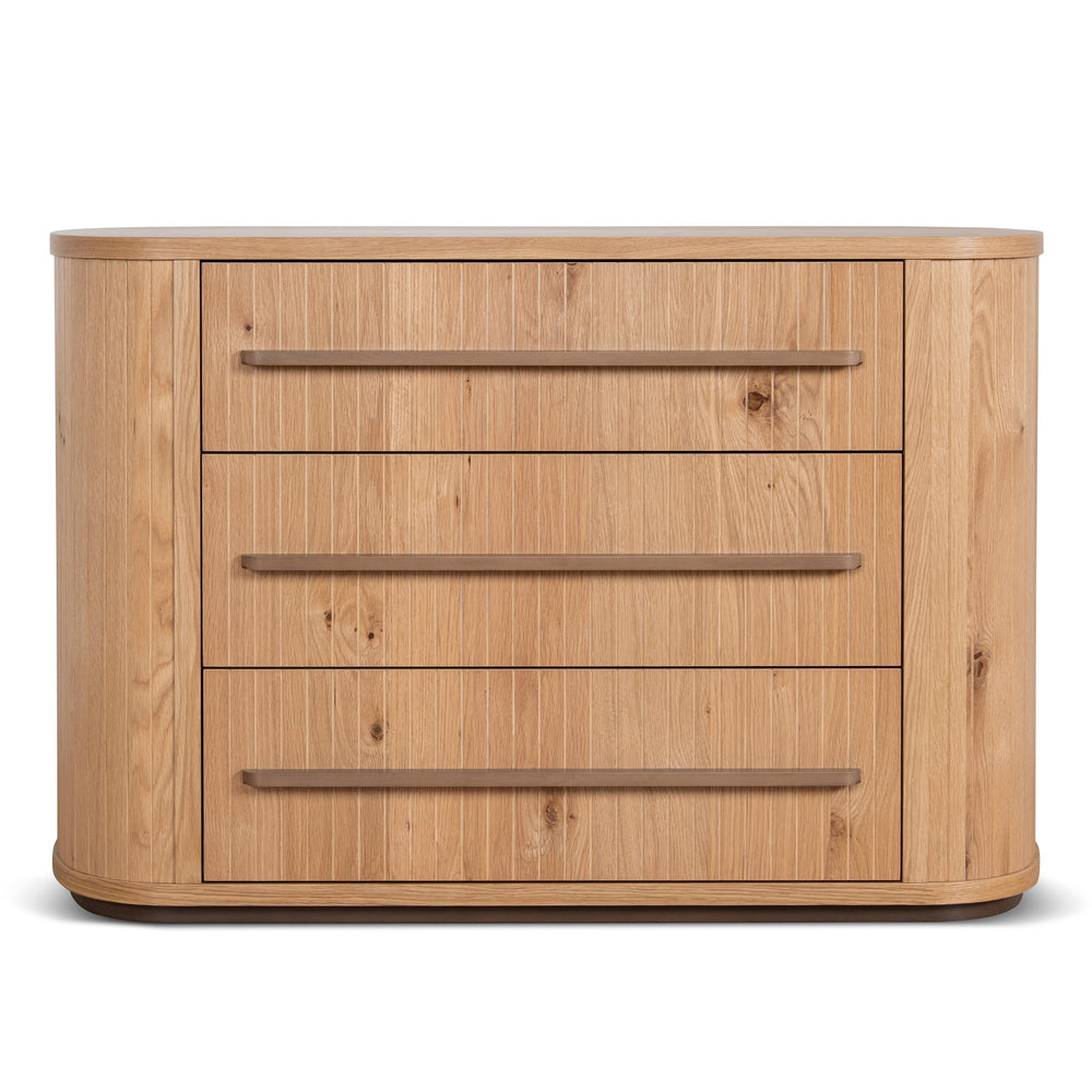 Chest of 3 Drawers | Knotty Oak | Myka Home - View 2