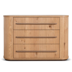 Chest of 3 Drawers | Knotty Oak | Myka Home