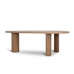 2.3m Oval Dining Table | Natural | Myka Home
