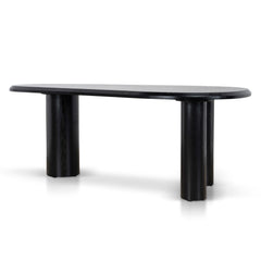 2.1m Oval Dining Table | Full Black | Myka Home