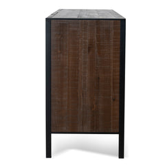 180cm Wooden Buffet Unit | Walnut | Myka Home