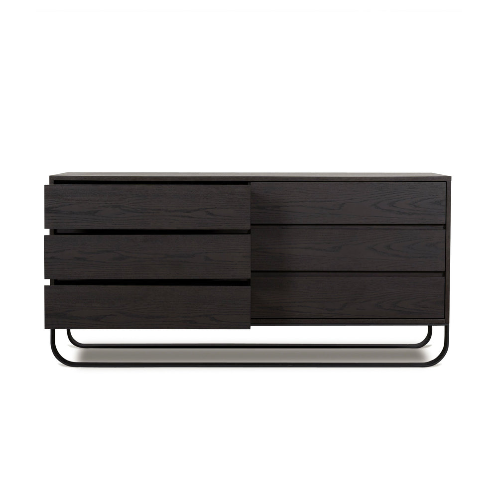 160cm Dresser Unit | Dark Walnut | Myka Home - View 3