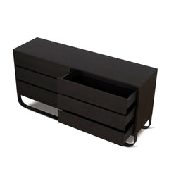 160cm Dresser Unit | Dark Walnut | Myka Home