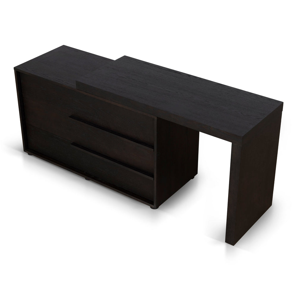 Extendable Dresser Unit | Dark Walnut | Myka Home - View 3