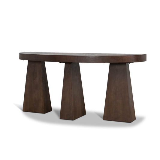 1.7m Console Table | Full Walnut | Myka Home