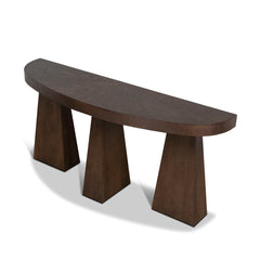 1.7m Console Table | Full Walnut | Myka Home