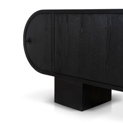 2.2M Sideboard Unit | Full Black | Myka Home