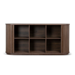 1.7M Wooden Buffets Unit | Walnut | Myka Home