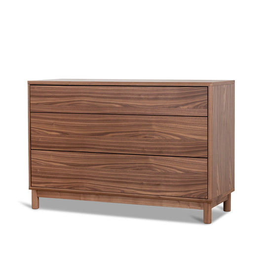 3 Drawers Dresser Unit | Walnut | Myka Home