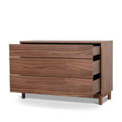 3 Drawers Dresser Unit | Walnut | Myka Home